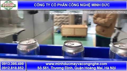 Dây chuyền sản xuất nước giải khát có gas tự động