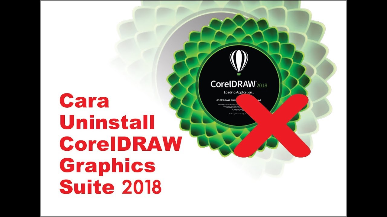 Uninstall CorelDRAW Graphics Suite 2018 - YouTube
