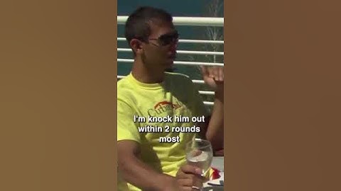Andrew Tate knocks out Trash Talker! Must Watch!