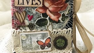 Mini Junk Journal Flip Through #10 (sold)