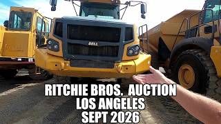 Ritchie Bros. Auction Sept 2026 Where is all the Equipment ???