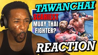 UFC FAN REACTS TO TAWANCHAI’S TERRIFYING MUAY THAI STYLE