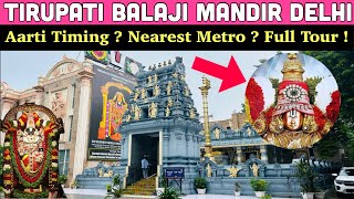 Tirupati Balaji Temple Delhi Tour | Sri Venkateswara Swami Mandir Delhi | Tirupati Balaji Mandir 