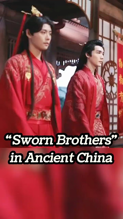 'Same-Sex Marriage' in Ancient China #chinesehistory #coolfacts #history #brother #homosexuality