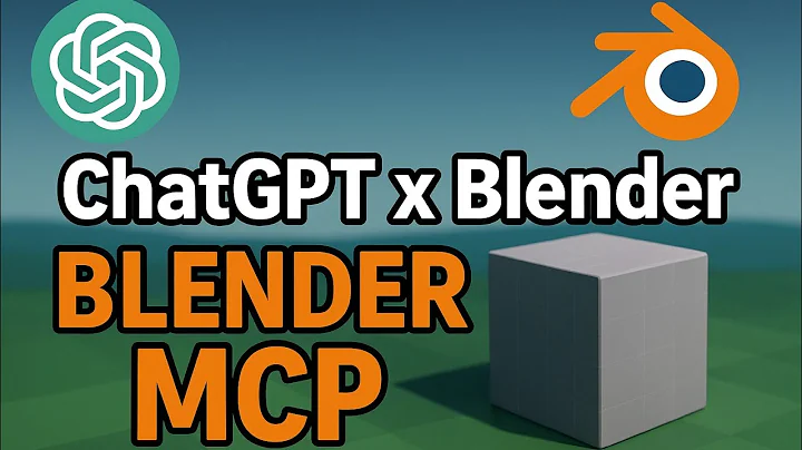 ChatGPT Blender MCP integration