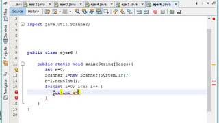 asteriscos netbeans (triangulo escaleno)