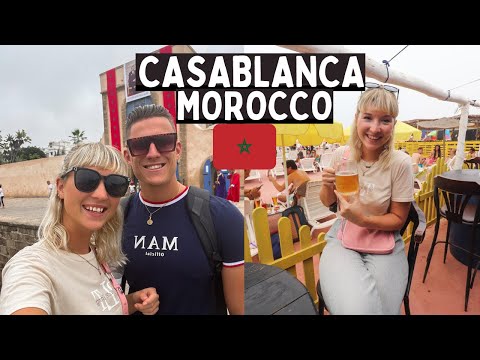 Our Shocking First Impressions of MOROCCO! Intense 24 Hours in CASABLANCA!