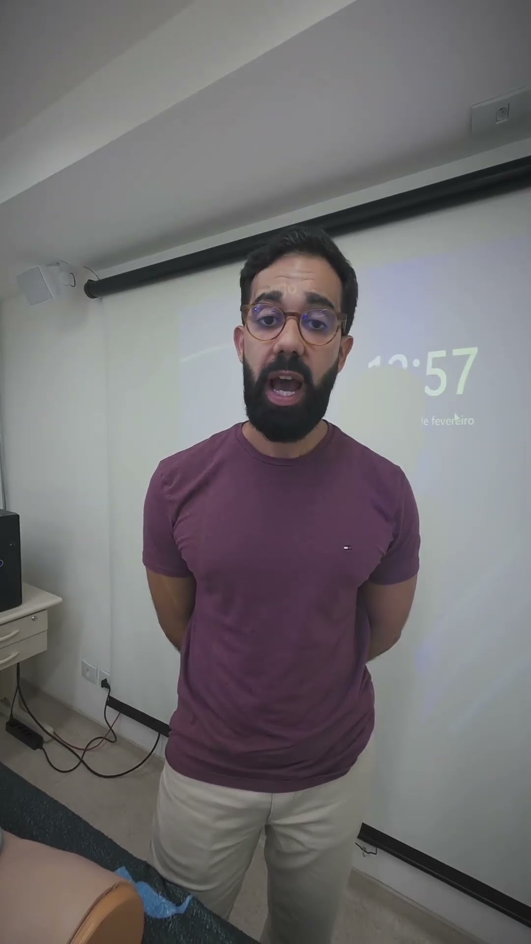 Depoimento em vídeo de aluno do POCUS Avançado