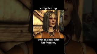 enlightening — Dragon age : Origins dialogue scene