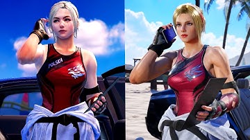 Tekken 7 vs Tekken 8 - Lidia Sobieska Comparison