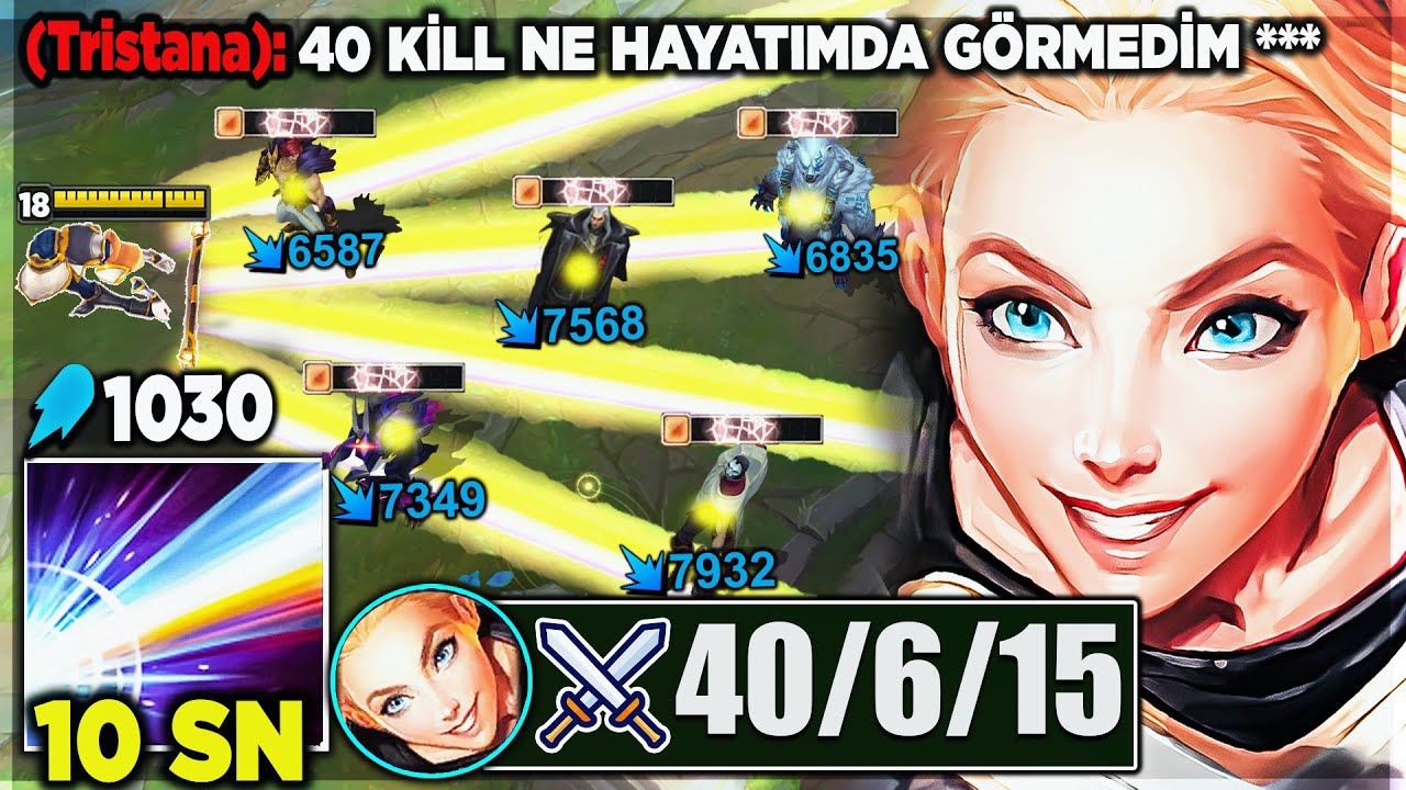 1 Dakika'da 6 ULTİ Atan Lux !! 1030 AP 40 Kill Oyunu Bozdum !!