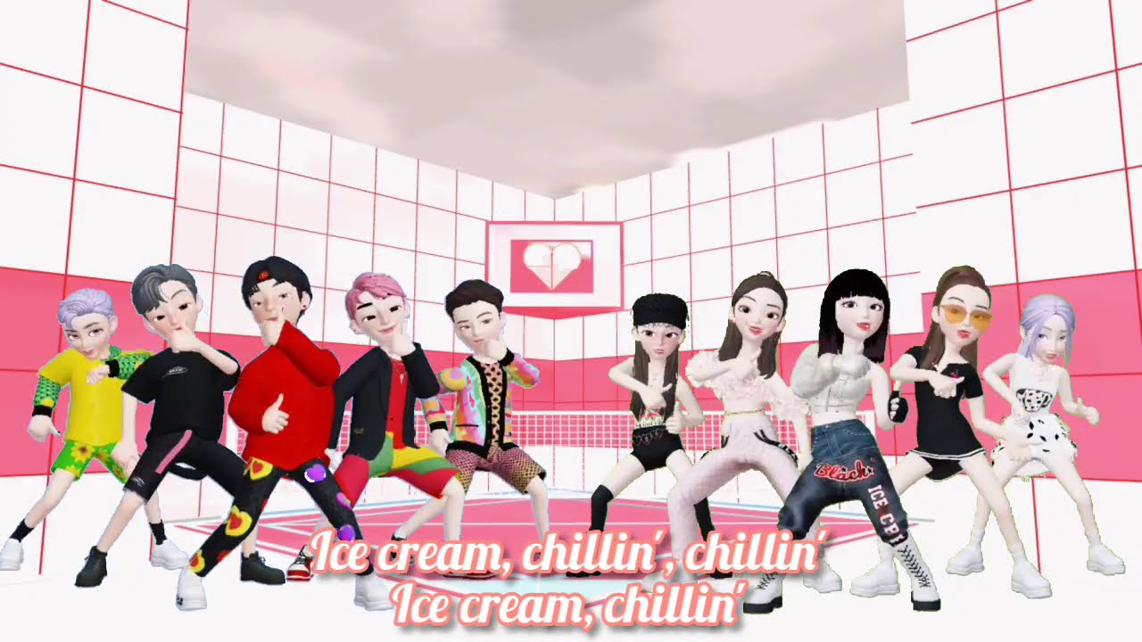 BLACKPINK 'Ice Cream' with Selena Gomez (Male X Female ZEPETO Ver