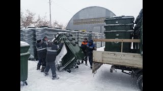 В Уфе Проводится Масштабная Замена Мусорных Контейнеров