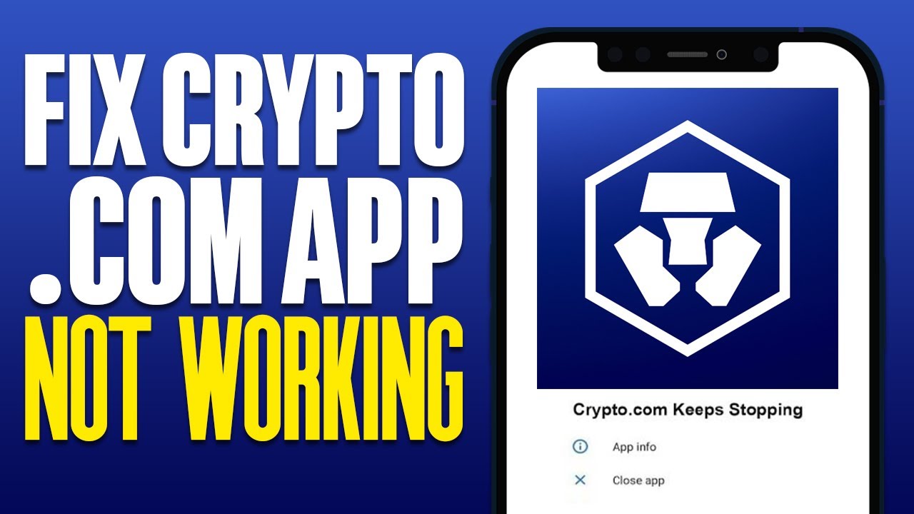 How To Fix Crypto.com App Not Working (2025) - YouTube