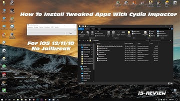 How to Install Tweaked Apps with Cydia Impactor for iOS 12/11/10 - No Jailbreak
