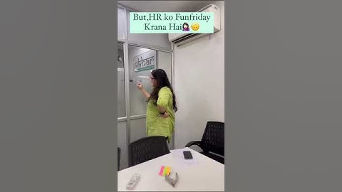 📝 When all your work is pending, but HR insists on a #FunFriday! 🙄#officememes