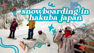 we went snowboarding in japan! ✿ from tokyo to hakuba | episode 2