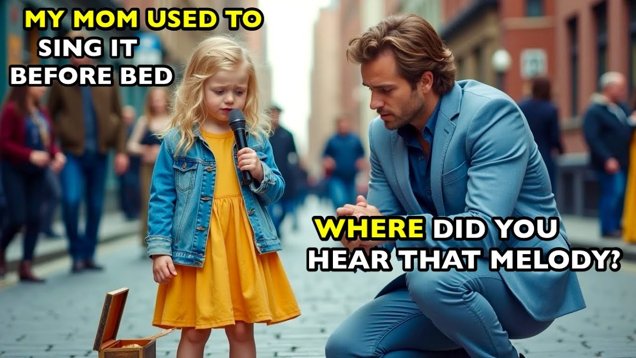 Маленькая девочка пела на улице, пока Миллионер не замер, узнав колыбельную, которую пела его пер...