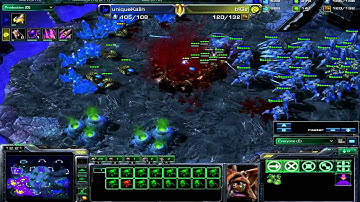 R4ptorStarcraft Game #5 Bigs[Z] vs uniqueKalin[P] #1 part 1/2