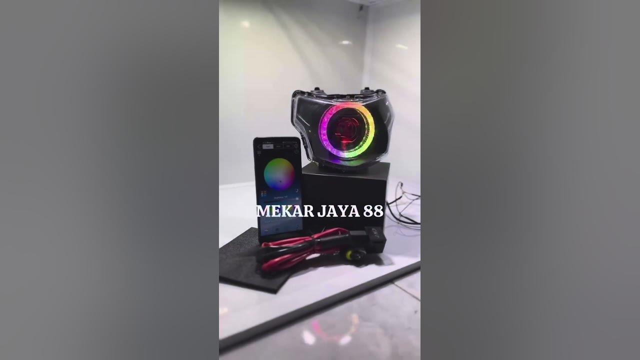 BILED Matrix X1 4.5” VEGA ZR – RGB Ganti Warna via Bluetooth, Tampilan Auto Ganteng!