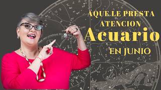 ¿A quién le prestará atención ACUARIO ♒️ en JUNIO?