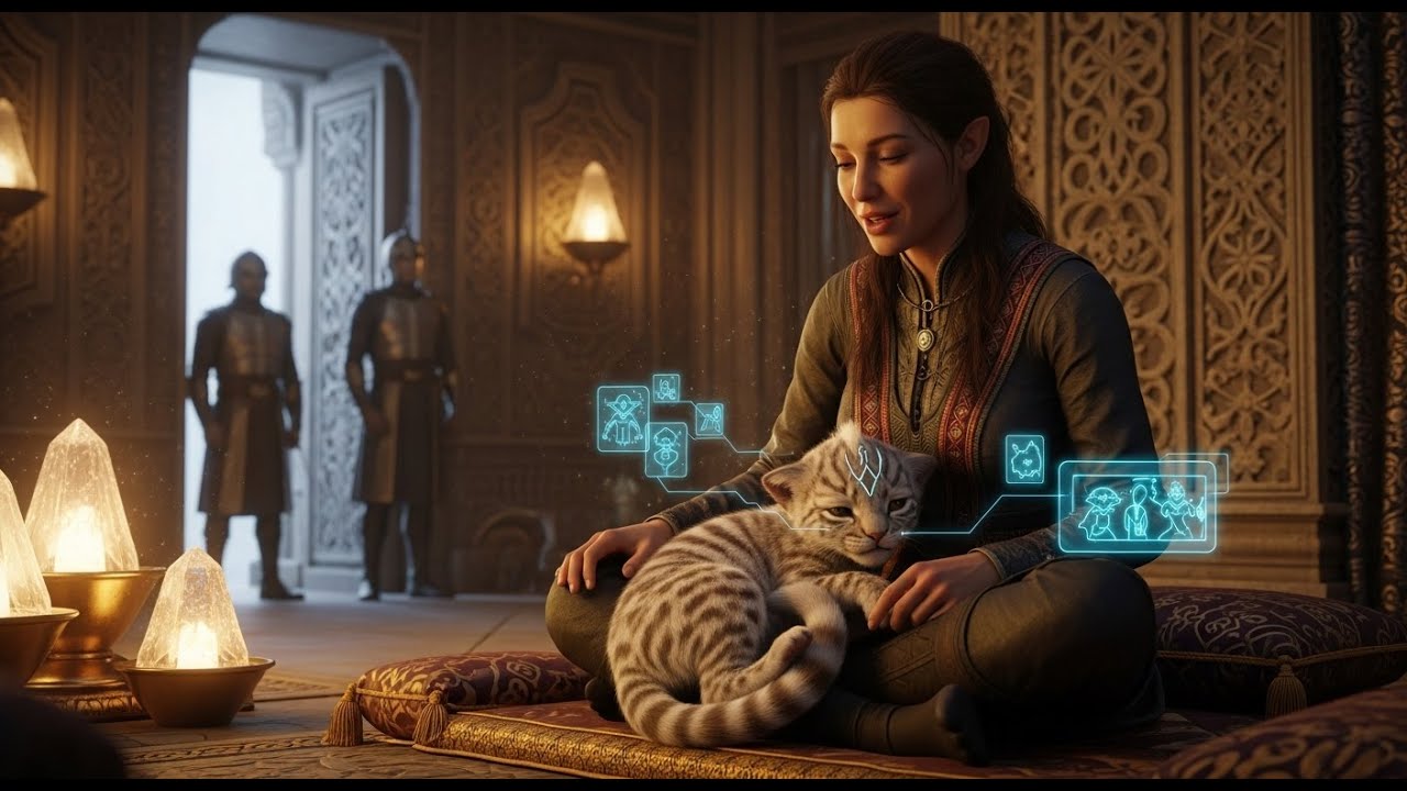 The Royal Cub Refused All Guards, Only Sleeps When Human Tells Earth Stories