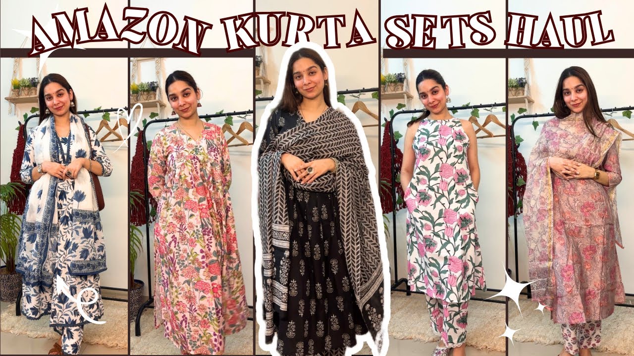 Best Summer Kurta Sets from Amazon 🌷 Affordable Haul | Tanisha Madhok