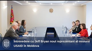 Întrevedere cu Jeff Bryan noul reprezentant al misiunii USAID în Moldova