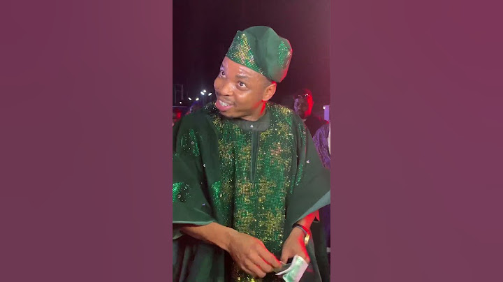 WOLI AGBA DANCING TO SEGUN JOHNSON MUSIC AT HIS MOVIE PREMIERE SALAKO ONILU