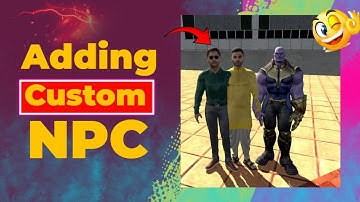 Adding Custom NPCs In Indian Bike Driving 3D! ||  New Feature😯  || #viralvideo. 