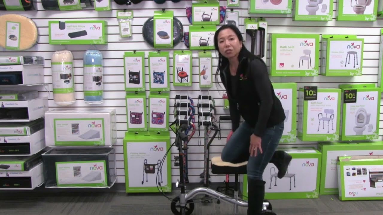 Fleece Knee Pad Cover for Knee Scooter