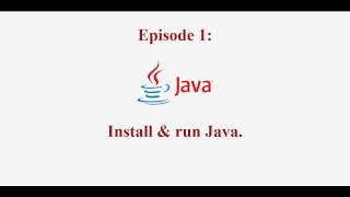 How to install/run java on Visual Studio Profile