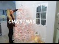How To Decorate a White Christmas Tree / Decorate With Me