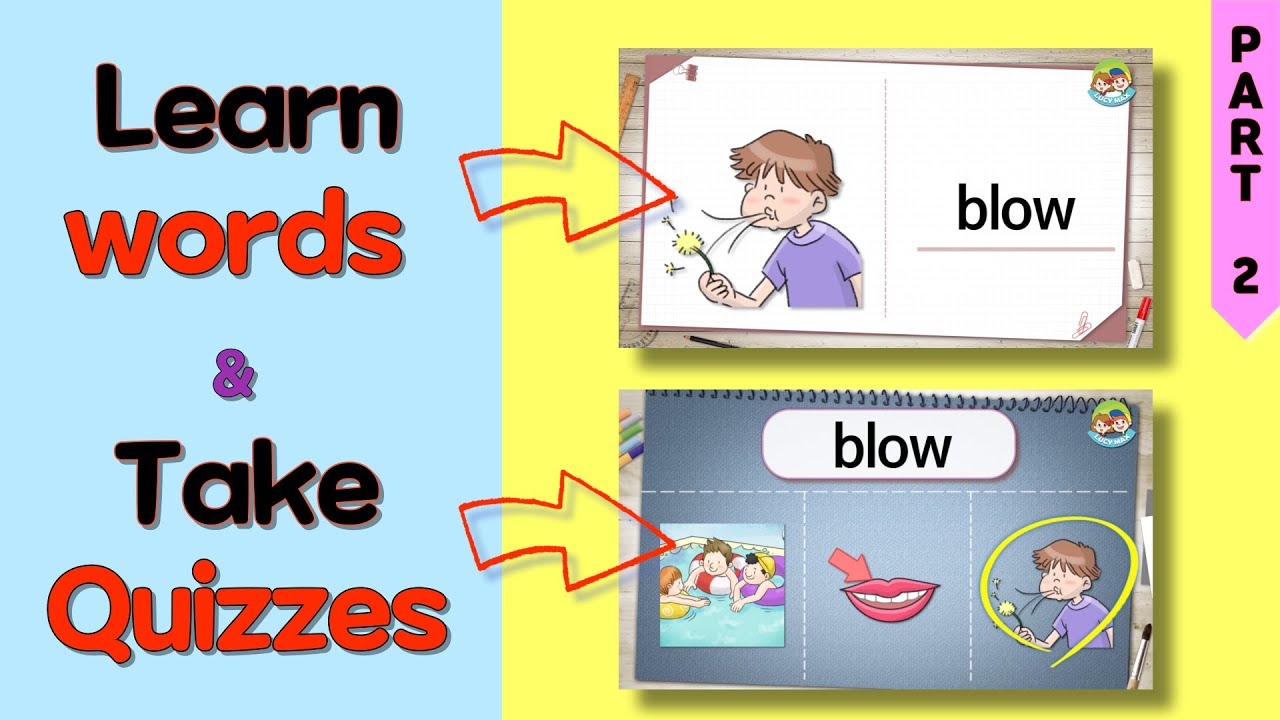 ⁣English Words & Quizzes | Basic Level 1.2 | Vocabulary for Kids