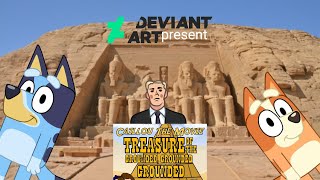 deviantART Bluey YTP the movie treasure of the stupid stupid stupid