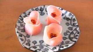 Scallop Roses (Recipe) 生ハムローズ (レシピ)