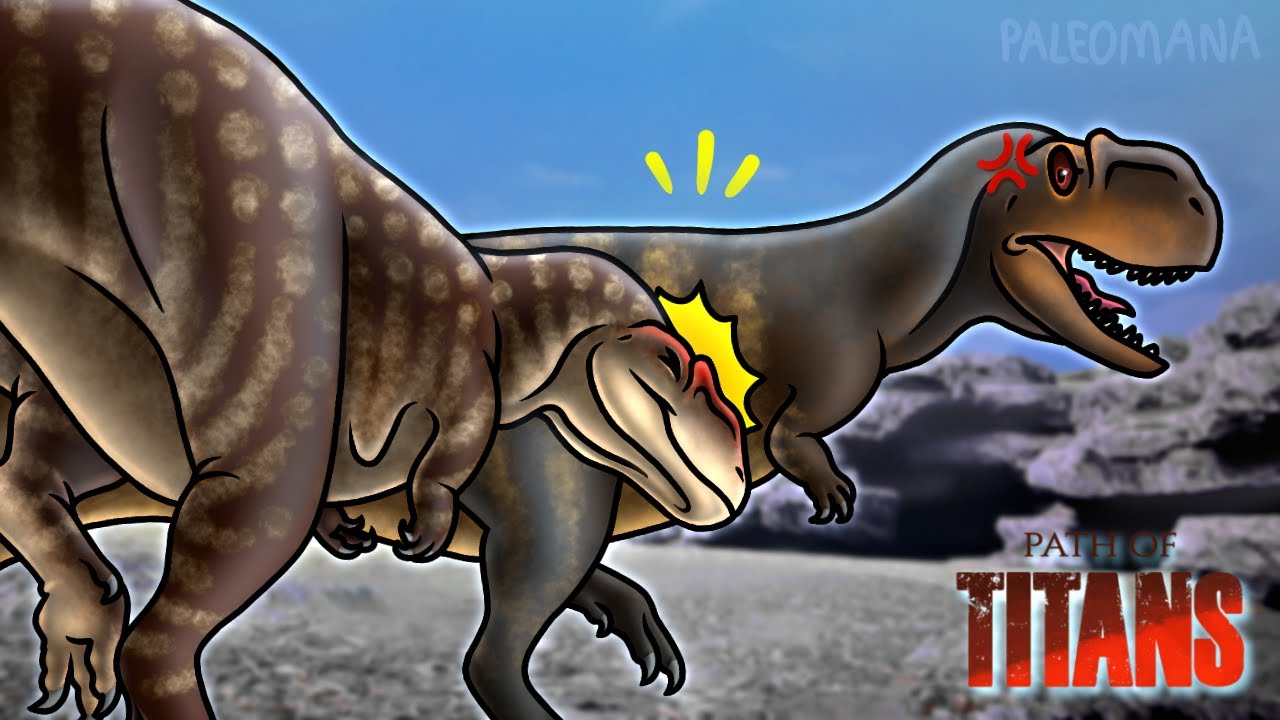 The Friendly Fire Team - Yangchuanosaurus Mod Gameplay | Path Of Titans