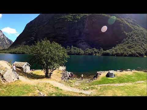 NORWEGEN 21 Teil 19  Bakka & Undredal, abgelegene Dörfer am Naeroy- und Aurlandsfjord