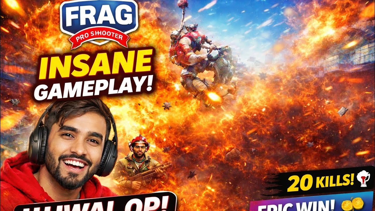 FRAG Pro Shooter INSANE Gameplay 😱 | 20 KILLS 🔥 EPIC WIN! 