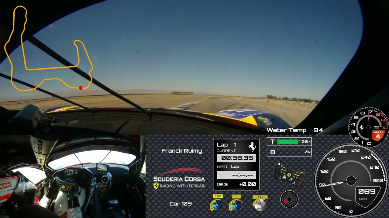 Buttonwillow Ferrari 488 Evo 1 47 25 Alex.Premat 2022