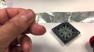 How to fix button on Makerbot Replicator 2 Profile