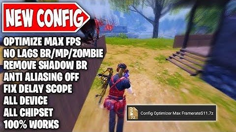 FIX LAGS IN COD MOBILE | CONFIG OPTIMIZE 60FPS MAX FRAME RATE BR/MP/ UNDEAD SIEGE | CODM SEASON 11