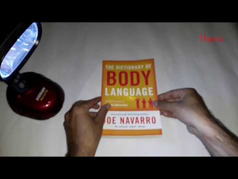 The Dictionary of Body Language by Joe Navarro - MY BOOK SIZE