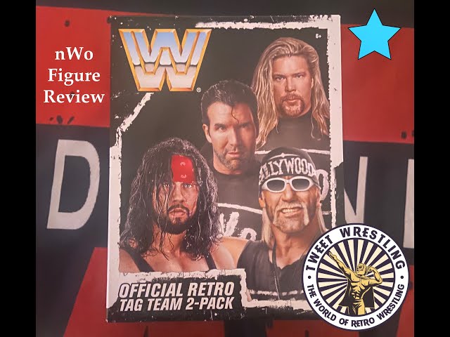 スポーツ WWF nWo Retro Tag Team 2-Pack The NWO WWE Retro Tag Team Packs Hulk hogan Styx Hall + Nash - My