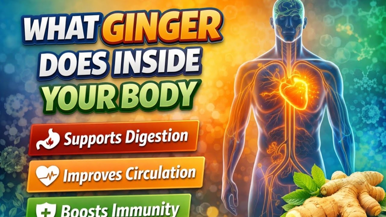 Ginger Benefits Explained | What Ginger Does Inside Your Body (Science Based)