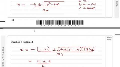 IAL Edexcel P2 May/Oct 2020 Q5 Sequences and series