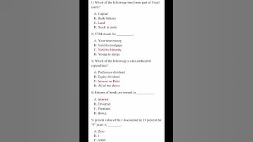 TYBAF SEM V | FINANCIAL MANAGEMENT | IMPORTANT MCQ