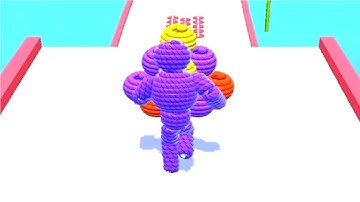 Rope-Man Run gameplay android, ios levels 379-383 | Best Android Games