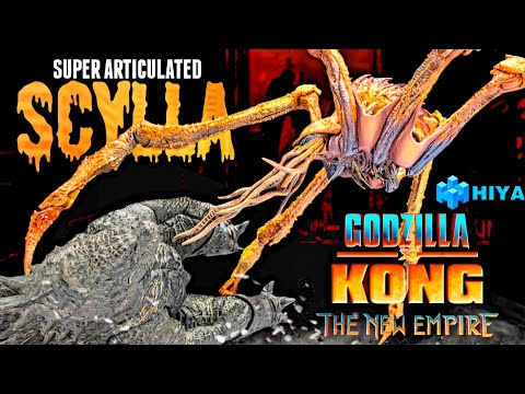 BEST SCYLLA! Hiya Toys Super Articulated Scylla from Godzilla X