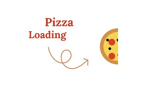 How To Make Pizza Loading 🍕| Created Pizza Loading Using HTML. & CSS 🎯|